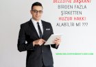 Belediye Başkanı Birden Fazla Belediye Şirketinden Huzur Hakkı Alabilir mi?